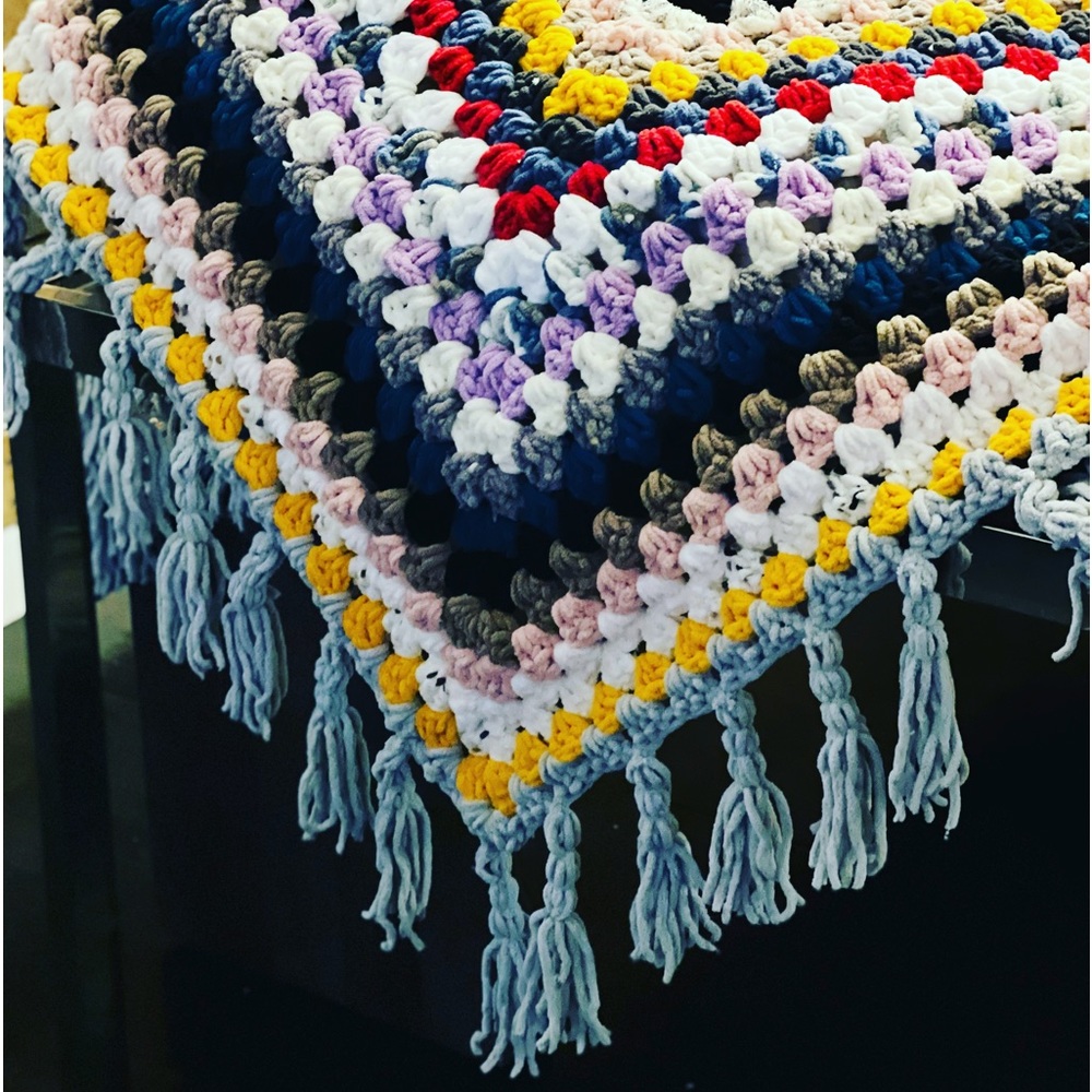 Huge Granny Square Afghan 🧶